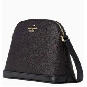 Kate Spade Tinsel Small Dome Crossbody Purse Black